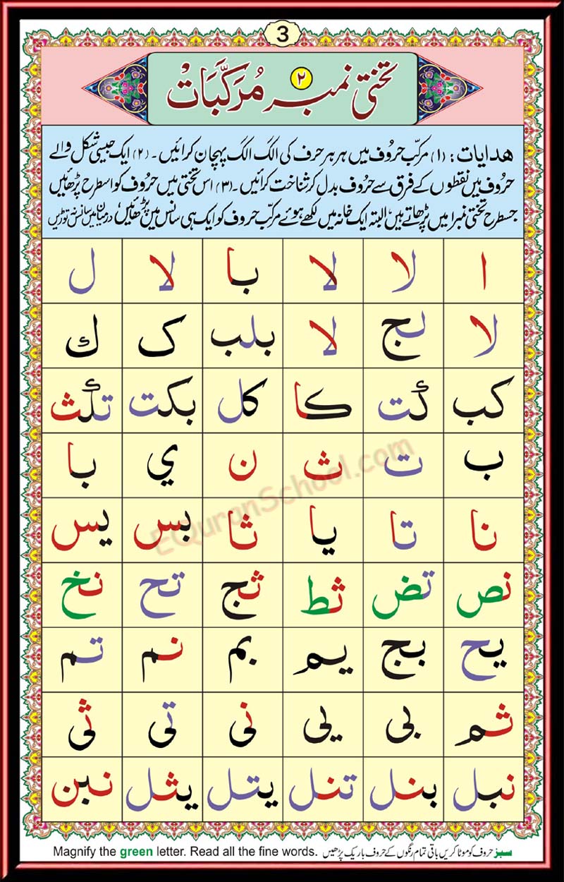 IQRA qaida page 3